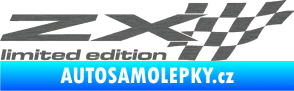 Samolepka ZX limited edition pravá škrábaný titan