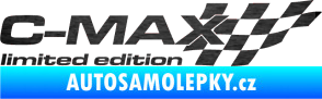 Samolepka C-MAX limited edition pravá škrábaný kov černý