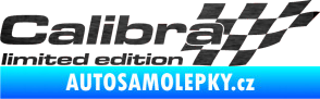 Samolepka Calibra limited edition pravá škrábaný kov černý