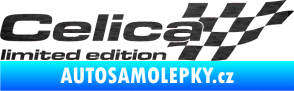 Samolepka Celica limited edition pravá škrábaný kov černý