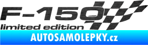 Samolepka F-150 limited edition pravá (F150) škrábaný kov černý