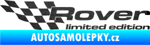 Samolepka Rover limited edition levá škrábaný kov černý