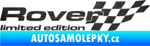 Samolepka Rover limited edition pravá škrábaný kov černý