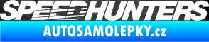 Samolepka Speed Hunters škrábaný kov černý
