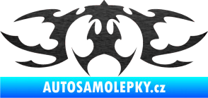 Samolepka Tetování 041 škrábaný kov černý