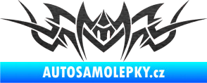 Samolepka Tetování 101 škrábaný kov černý