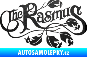Samolepka The Rasmus škrábaný kov černý