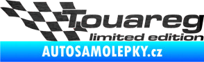 Samolepka Touareg limited edition levá škrábaný kov černý