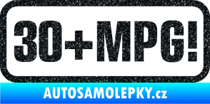 Samolepka 30 + MPG Ultra Metalic černá