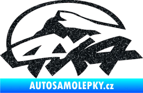 Samolepka 4x4 varianta 005 Ultra Metalic černá
