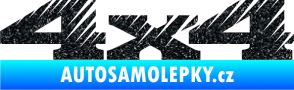 Samolepka 4x4 varianta 012 Ultra Metalic černá