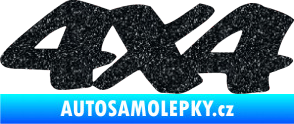 Samolepka 4x4 varianta 017 Ultra Metalic černá