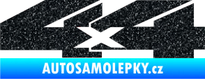 Samolepka 4x4 varianta 018 Ultra Metalic černá