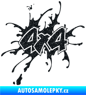 Samolepka 4x4 varianta 020 Ultra Metalic černá