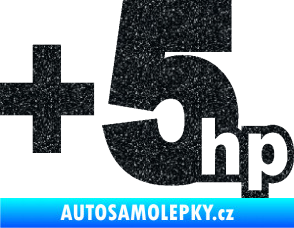 Samolepka + 5hp 003 Ultra Metalic černá