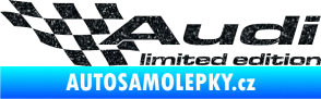 Samolepka Audi limited edition levá Ultra Metalic černá