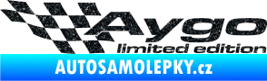 Samolepka Aygo limited edition levá Ultra Metalic černá