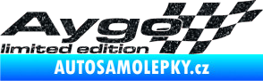 Samolepka Aygo limited edition pravá Ultra Metalic černá