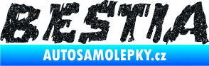 Samolepka Bestia Ultra Metalic černá