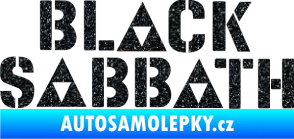 Samolepka Black Sabbath 001 Ultra Metalic černá