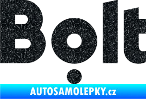 Samolepka Bolt - taxi Ultra Metalic černá