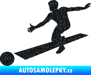 Samolepka Bowling 001 levá Ultra Metalic černá