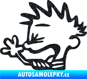 Samolepka Boy tůdle nůdle levá Ultra Metalic černá