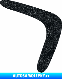 Samolepka Bumerang 001 pravá Ultra Metalic černá