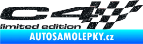Samolepka C4 limited edition pravá Ultra Metalic černá