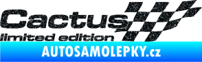 Samolepka Cactus limited edition pravá Ultra Metalic černá