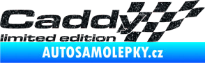Samolepka Caddy limited edition pravá Ultra Metalic černá