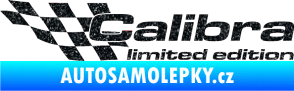 Samolepka Calibra limited edition levá Ultra Metalic černá