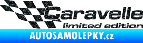Samolepka Caravelle limited edition levá Ultra Metalic černá