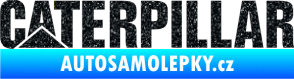 Samolepka Caterpillar - jedna barva Ultra Metalic černá