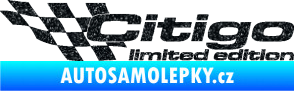 Samolepka Citigo limited edition levá Ultra Metalic černá