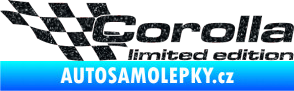 Samolepka Corolla limited edition levá Ultra Metalic černá