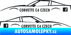 Samolepka Corvette C4 FB Ultra Metalic černá