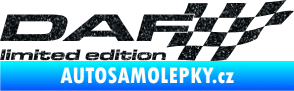 Samolepka DAF limited edition pravá Ultra Metalic černá