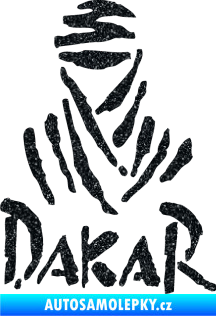 Samolepka Dakar 001 Ultra Metalic černá