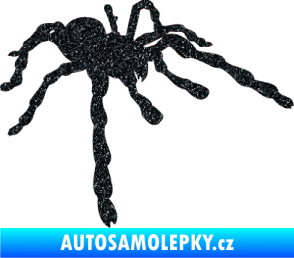 Samolepka Pavouk 013 - pravá Ultra Metalic černá