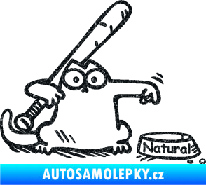 Samolepka Dolej natural pravá Ultra Metalic černá