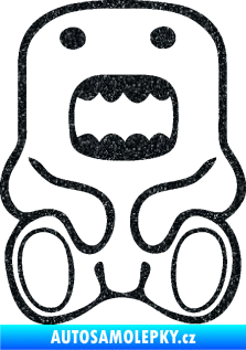 Samolepka Domo 006 sedí Ultra Metalic černá