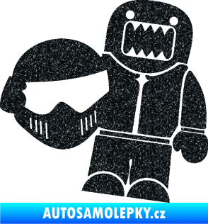Samolepka Domo 014 levá Stig Ultra Metalic černá