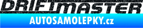 Samolepka Drift master nápis Ultra Metalic černá