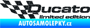 Samolepka Ducato limited edition levá Ultra Metalic černá