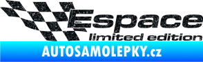Samolepka Espace limited edition levá Ultra Metalic černá