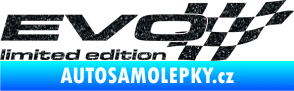 Samolepka Evo limited edition pravá Ultra Metalic černá