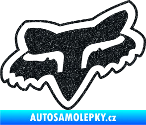 Samolepka Fox 003 Ultra Metalic černá