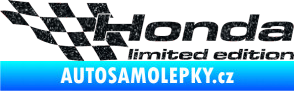 Samolepka Honda limited edition levá Ultra Metalic černá