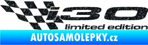 Samolepka i30 limited edition levá Ultra Metalic černá